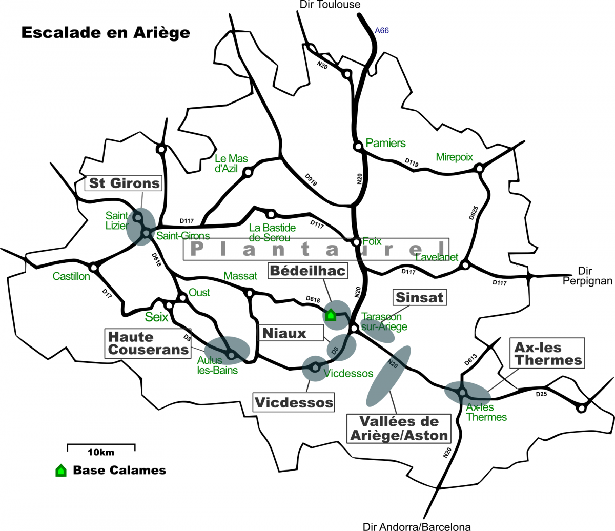 Rock Climbing Guide Ariège Pyrenees, South France